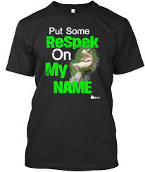 Birdman Put Some Respek On My Name Put Some Respek On My Name Black T Shirt Front Mens Tops Mens Tshirts Black Tshirt