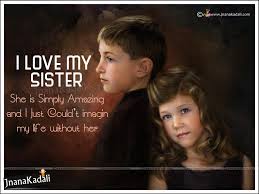 May you sing the glory of jesus throughout your life and make your life worthy of god's blessings. Brother And Sister Loving Relationship Value Quotes In English Jnana Kadali Com Telugu Quotes English Quotes Hindi Quotes Tamil Quotes Dharmasandehalu