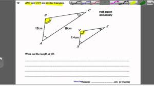 Similar Shapes 2 Gcse Higher Maths Exam Qs 24 Kids Worksheets Printables Maths Exam Sight Word Worksheets