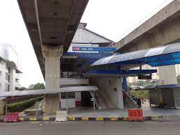 The kelana jaya and ampang lrt line extension will commence operations on june 30 as scheduled. Asia Jaya Lrt Station Wikipedia
