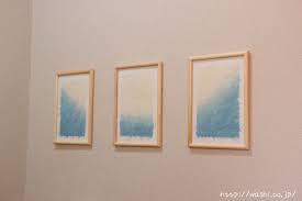 作り方解説 気軽に始められる100均のフォトフレームと 和紙を使った壁インテリアの作り方をご紹介 和紙の繊維を出しながらカットする 水切り という方法で シンプル ナチュラルな空間作りが楽しめます お部屋のイメージカラーや好みに合わせて ランプ