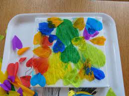 Weitere ideen zu basteln, kinder basteln krepppapier, kinderbasteleien. Mit Kreppapier Basteln Uhugo Kreativitaet Kennt Keine Grenzen Krepppapier Basteln Kinder Kunst