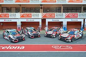 The belgian, who has returned to the wtcr this year after missing the 2020 season, successfully negotiated a safety car restart after comtoyou teammate tom coronel was forced to stop on track. Honda Civic Type R Tcr Drivers Launch Wtcr Season In Spain Wtcr