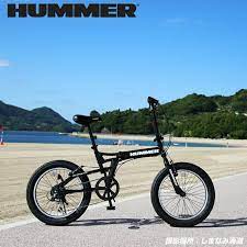 楽天市場 期間限定価格 送料無料 hummer ハマー 折りたたみファットバイク 20インチ 極太3 0タイヤ 6段変速搭載 fdb206fat bike 代引不可 自転車通販 ibfショップ ファットバイク 自転車 ファット