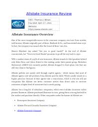 Drive other car endorsement insurance details: Doc Allstate Insurance Review Markus Budiarso Academia Edu