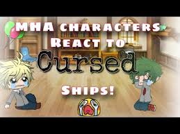 ↬↱↲⌫™ cursed ships from anything :) ongoing started: Mha Characters React To Cursed Ships Ft Bakugo Deku Todoroki Kirishima And Denki Remake Youtube
