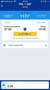 Buchen sie billige flüge problemlos online! Raynair Flugticket Flug Frankfurt Malaga In Frankfurt Main Heddernheim Reise Und Eventservice Ebay Kleinanzeigen