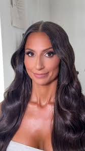 Our natural beauty straight out of Chile 🌶️🔥 The most frequently  requested Soft Glam paired with the Luscious waves for our stunning Maid of  Honour today. Makeup by Chrisi Tasios @proglam.makeuphair Hair