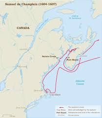 Samuel De Champlain 1604 1616 Virtual Museum Of New France Samuel De Champlain Historical Geography Champlain