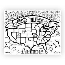 And at last, coloring is a great and enjoyable time to printable 4th of july coloring sheets are extremely patriotic and motivational for every citizen. God Bless America Coloring Page