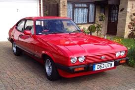 Image result for Bright Red 1980 Capri