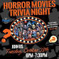 Horror Movies Themed Trivia event image