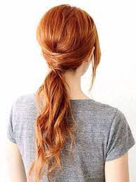 Rich Copper Hair Color Hair Styles Long Hair Styles Fancy Ponytail