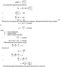 Nozzle Applications General Flow Analysis Velocity