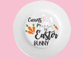 Download Carrots For The Easter Bunny Plate Svg Free Svg Cut Files