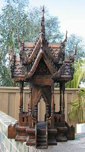 Thai Spirit House Bird Houses Feeders