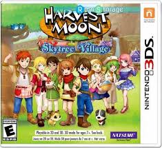 Harvest Moon Skytree Village 3ds Roms Harvest Moon Harvest Moon Game Nintendo 3ds