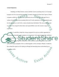So for the report's content, a executive sometimes, you are required to create a report based on different time periods of your internship as well. Accountant Internship Report Admission Application Essay