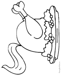 Thanksgiving is not only a national holiday celebrated in the us and canada but also a popular subject for children's coloring pages. Foods At Thanksgiving Coloring Pages