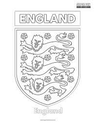 Select from 35970 printable crafts of cartoons, nature, animals, bible and many more. England Football Coloring Page Super Fun Coloring