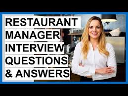 Nah, pada pertanyaan interview ini, interviewer ingin tahu seperti apa kamu mengatasi berbagai situasi di kantor sebelumnya dan apakah kamu bisa beradaptasi dengan lingkungan yang ada. Restaurant Manager Interview Questions And Answers Become A Restaurant Manager Youtube
