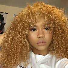 It is made with 100% pure remy virgin human hair with the cuticle intact with the kinky curly. Curl Hair Pinterest Ig Stylesbyjlo For Poppin Ishhh Dyed Curly Hair Dyed Natural Hair Curly Hair Styles Naturally