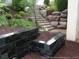 Building materials made with granite aggregates have a reputation for being virtually indestructible. Chilton Natural Stone Steps And Borgert Products Paver Landing Flickr
