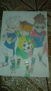 Te retamos a que adivines el objeto que se oculta trás ésta pequeña porción del mismo. Angel Nos Envia Este Dibujo Parece Inazuma Eleven Es Facebook