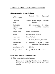 Ia lahir 5 tahun sebelum rasul mendapatkan kenabiannya. 75219297 Folio Tokoh Tokoh Agama Islam Tingkatan 3