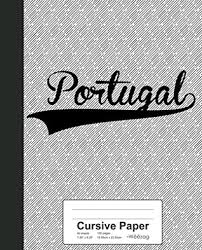 Dont panic , printable and downloadable free cursive writing practice papers magdalene project org we have created for you. Cursive Paper Portugal Notebook By Not A Book
