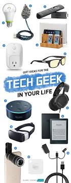 Gift Ideas For The Tech Geek In Your Life Earn Spend Live Tech Gifts For Men Mens Birthday Gifts Gifts For Techies