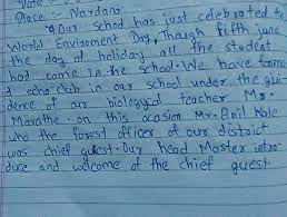 Today, i am here to deliver a short speech on the environment. Write Speech On Environment Day Conservation Of Resources Brainly In