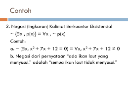 We did not find results for: Kalimat Berkuantor Logika Matematika Ppt Download