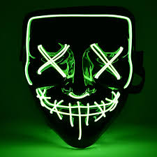 Pin By Jevon Carter On What Led Mask Halloween Masks Halloween Rave