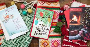 And because they aren't frumpy like his old gym sweats, that's okay. Christmas Messages For Husband American Greetings