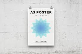 Find & download free graphic resources for poster mockup. A3 Poster Mockup Psd Best Free Mockups