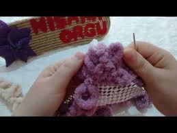 Alize Puffy Ipten Hali Kaydirmaz Uzerine Paspas Yapimi Youtube Orgu Paspas Halilar