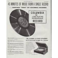 1948 Columbia Records Vintage Ad 45 Minutes Columbia Records Records Vinyl Music