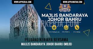 Jawatan kosong johor july 3 at 6:50 pm · maklumat iklan kerja kosong yang ditawarkan oleh unit pemodenan tadbiran dan perancangan pengurusan malaysia (mampu). Jawatan Kosong Di Majlis Bandaraya Johor Bahru Mbjb Appkerja Malaysia