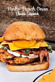 We did not find results for: Panko French Onion Chicken Sandwich French Onion Chicken Onion Chicken Chicken Sandwich