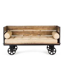 Then an industrial home decor may be just the right style for your space. Industrial Style Wagon Sofa Inma Creta At Francisco Segarra