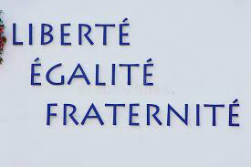 However, it was popularized by one of the most influential persons of the revolution and the reign of terror, maximilien robespierre. Motto Of French Revolution On A White Wall Stock Photo Image Of Idea Famous 125474446