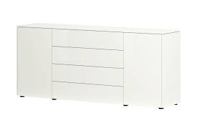 Would love to use this in piece neat use of live edge as drawer fronts project inspiration kommoden schubladen schrank holz. Joop Sideboard Gloss Base Bianco Weiss Hoffner