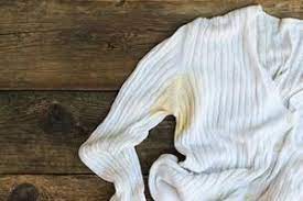 The first one is to blot the stain using a white cloth or paper towel immersed in plain water and blot dry with paper towels. Hard Water Problems How To Clean Yellow Stains From Your Clothes
