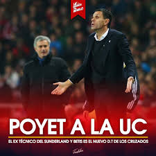 Los números que tienen a poyet en la cuerda floja en la uc: La Arenga Del Abuelo Refuerzo De Nivel Internacional El Actual Tricampeon Del Futbol Chileno Acaba De Anunciar La Llegada De Su Nuevo Entrenador Gustavo Poyet El Tecnico Uruguayo Tiene
