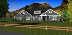 The covered front porch keeps visitors dry and the entry has why buy our plans? House Plans With Garage Under