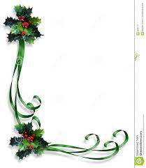 Free Ribbon Border Clip Art Christmas Border Holly And Ribbons Royalty Free Christmas Borders Christmas Borders Christmas Border