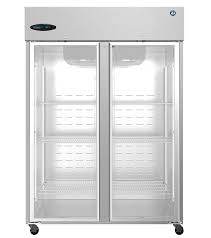 Power outage assurance, keeping food frozen for two days if there is a power outage with our superior tight seal that locks in cold air. Cf2s Fge Commercial Series Upright Freezer Two Section With Lockable Full Glass Doors
