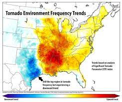 .map of oklahoma, tornado path map, texas tornado, joplin tornado, alabama tornado map. Tornado Alley Shifting East Toward Kentucky Indiana