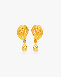 Gold hoop earrings designs with price/gold bali design with price. Buy Gold Earrings For Women By Reliance Jewels Online Ajio Com